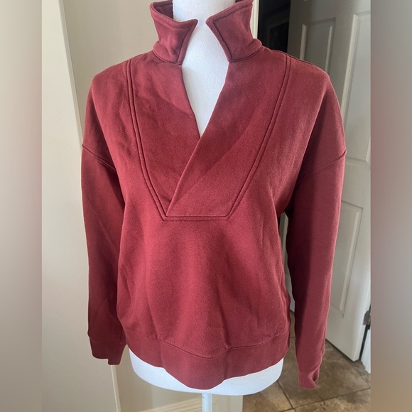 Banana Republic pullover top. V neck Small long sleeve worn once excellent cond - Picture 2 of 10